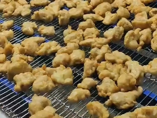 Quick frozen chicken chunks